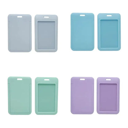 Sliding Badge Holder With Clear Window