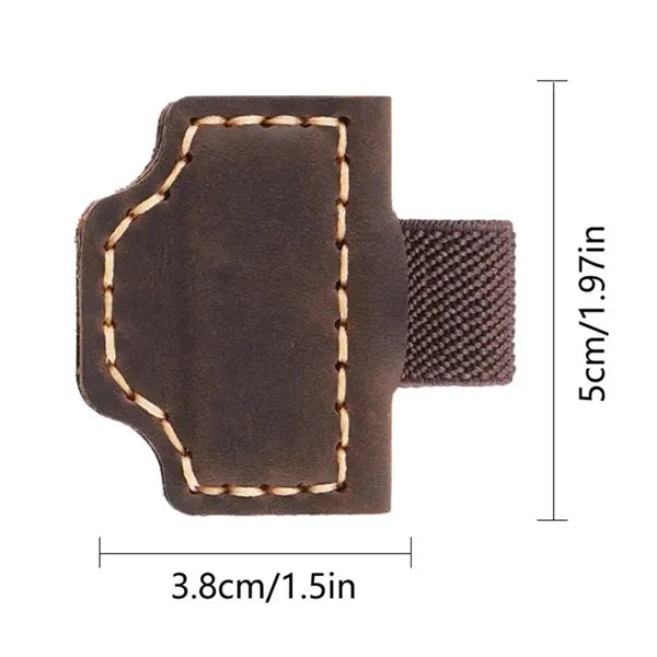 Bygone Mark Leather Magnetic Bookmarks