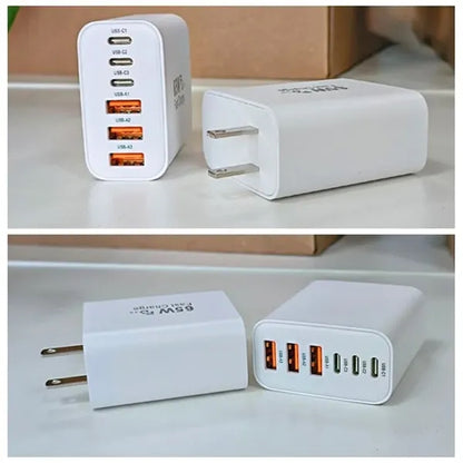 65W USB C Fast Charger Block