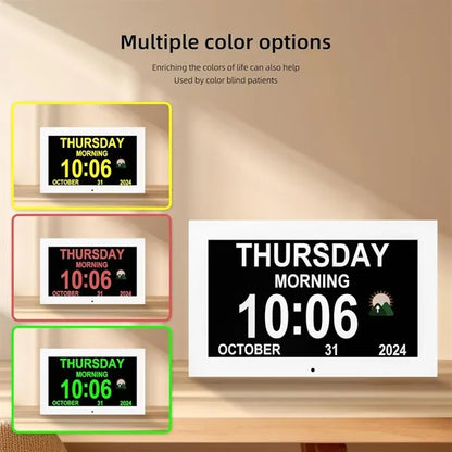 Digital Calendar Alarm Clock Picture Frame