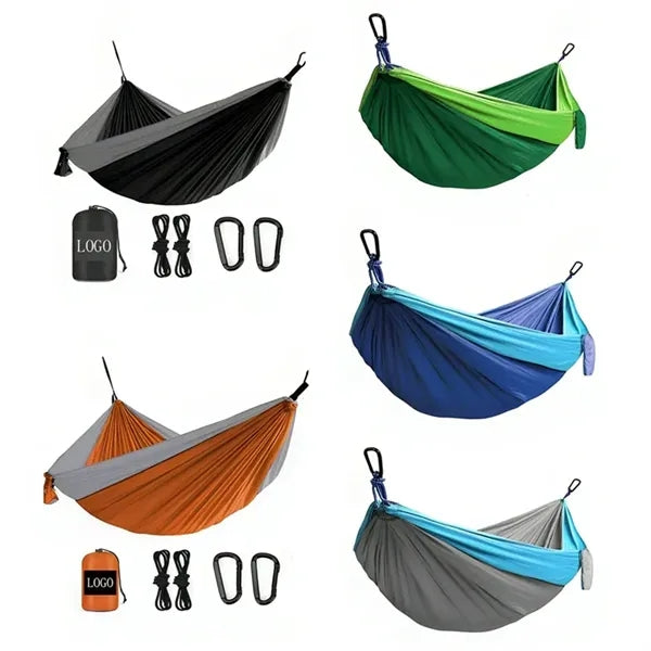 Portable Camping Hammock with Tree Straps