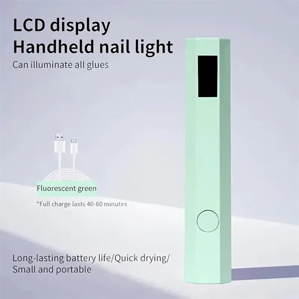 Portable LED UV Nail Lamp Quick Gel Dryer