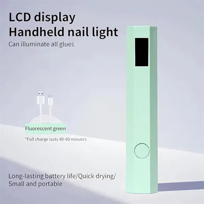Portable LED UV Nail Lamp Quick Gel Dryer