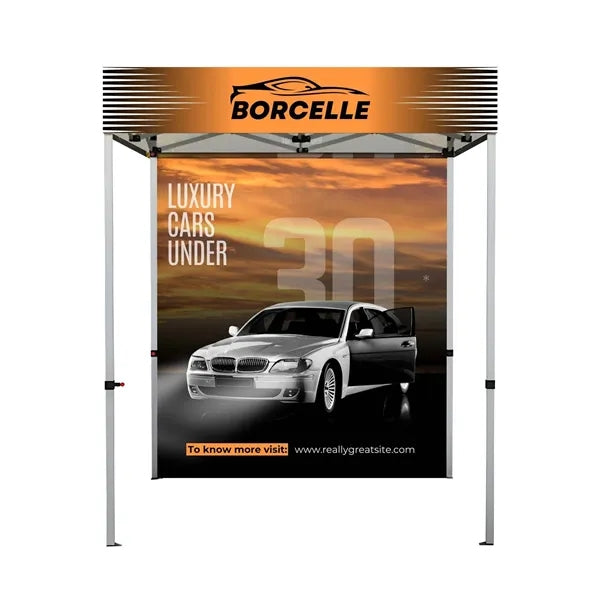 Premium 6 Ft Aluminum Canopy Tent with Frame & Topper