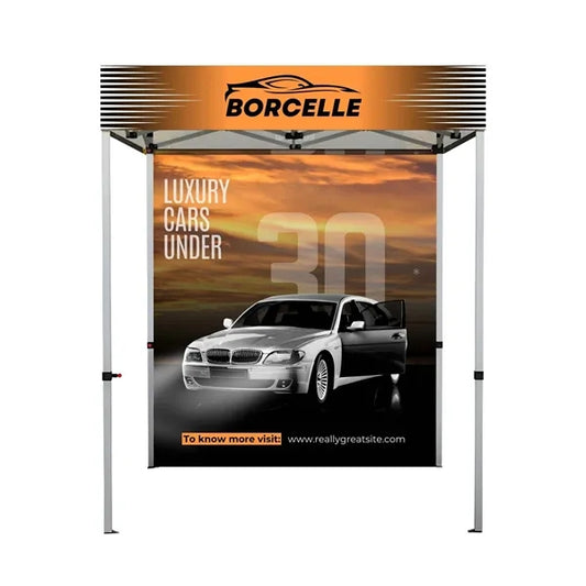 Premium 6 Ft Aluminum Canopy Tent with Frame & Topper