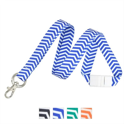 5/8" Pre-printed Dye Sublimated Lanyard (Zig Zag)