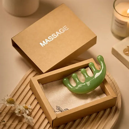 Premium Resin Scalp Massage Tool Head Massager