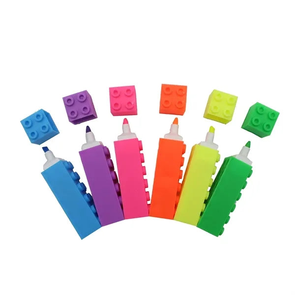 Promotional Building Blocks Highlighter Pen