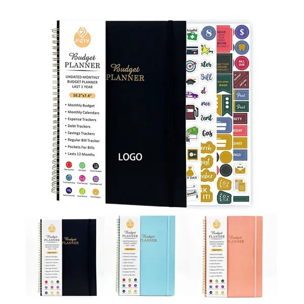 Monthly Budget Planner Book
