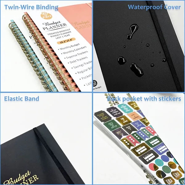 Monthly Budget Planner Book