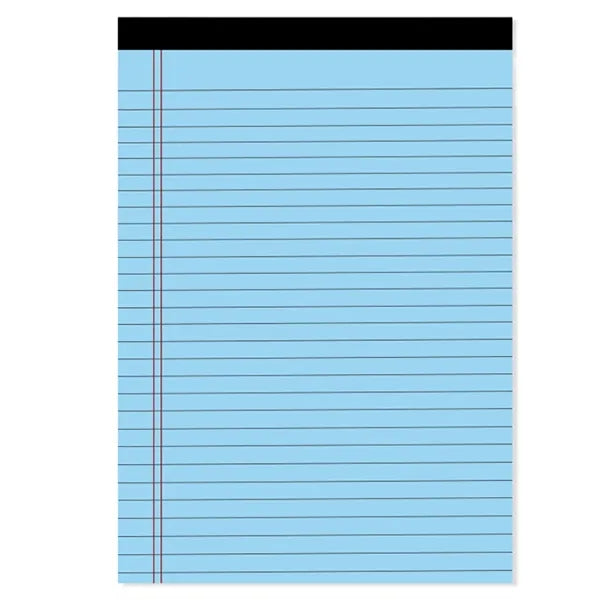 Tearable Multi-Color Perforated Lined Notepad