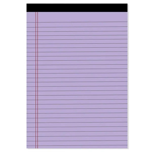 Tearable Multi-Color Perforated Lined Notepad