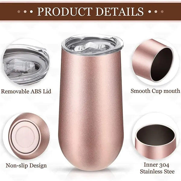 6oz Stainless Steel Tumbler