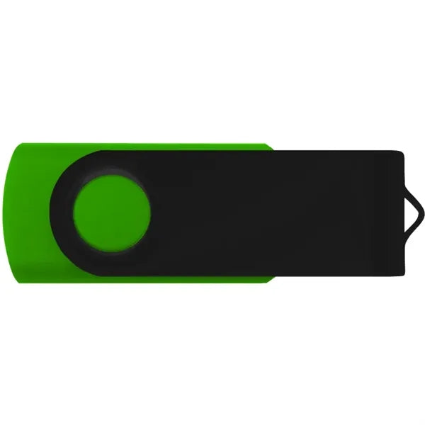 Custom Color Swivel USB Flash Drives