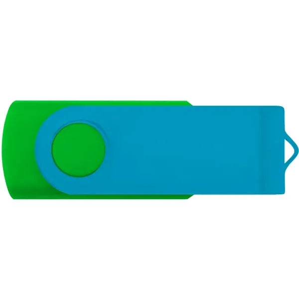 Custom Color Swivel USB Flash Drives