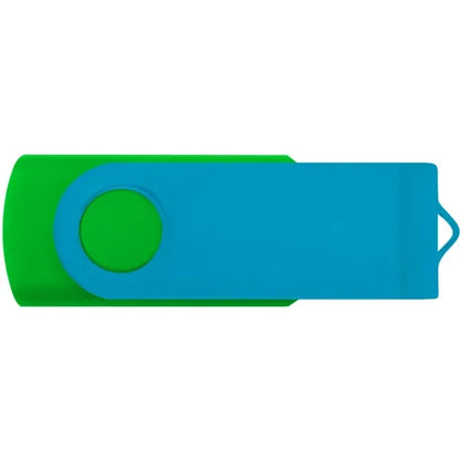 Custom Color Swivel USB Flash Drives
