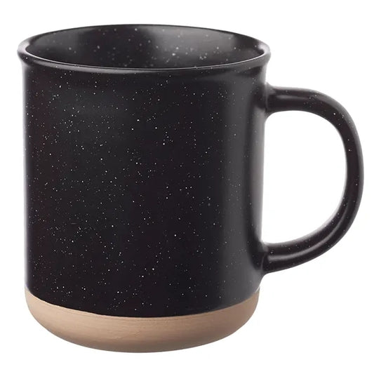 13.5 Oz. Cozy Artisan Speckled Ceramic Mug.