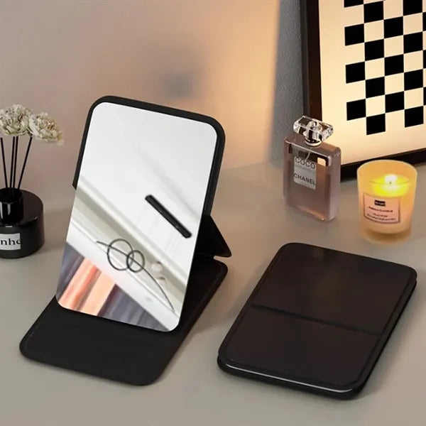 Mini Simple HD Anti-Pressure Foldable Makeup Mirror