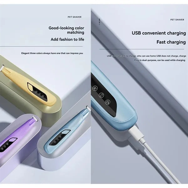 Rechargeable Light Pet Clipper