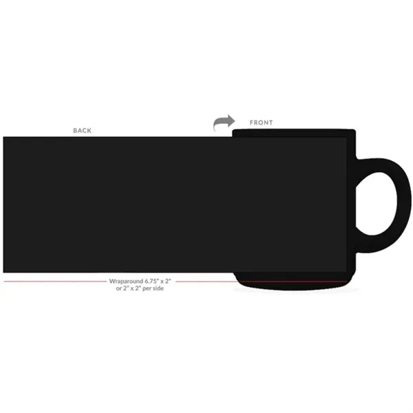 Custom Full Color Printing 11oz White Mugs