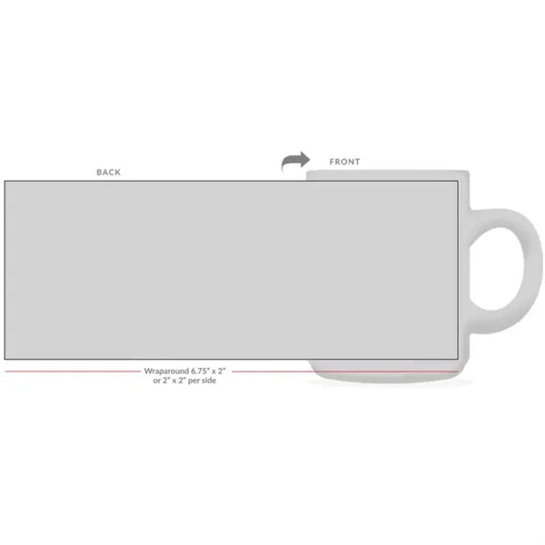 Custom Full Color Printing 11oz White Mugs