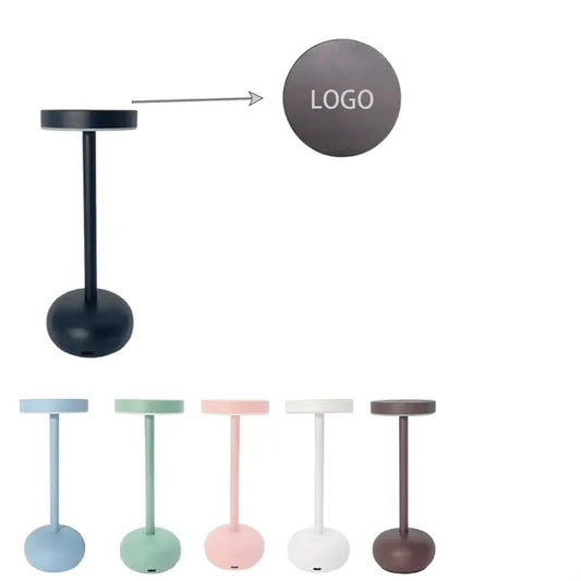 LED Rechargeable Metal Table Lamp
