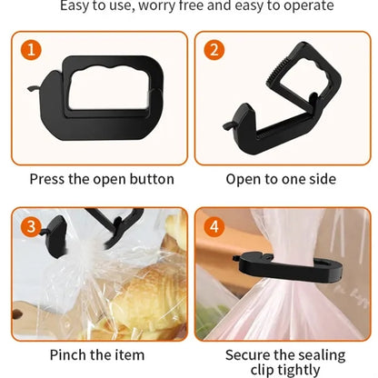 Multifunctional Moisture-Proof Fresh-Keeping Sealing Clip