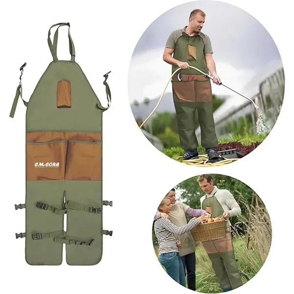 Reinforced Knees Garden apron with Pockets
