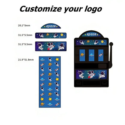 Mini Slot Machine Keychain Pull Lever