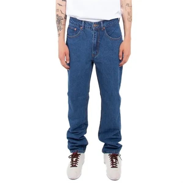 Shaka Wear Men's Raw Denim Straight-Leg Jean Pant