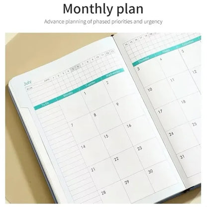 A5 Size Hardcover Calendar Planner