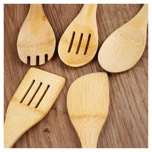 Bamboo Cooking Utensil Set