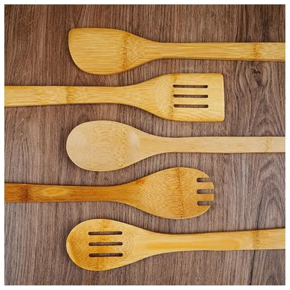 Bamboo Cooking Utensil Set