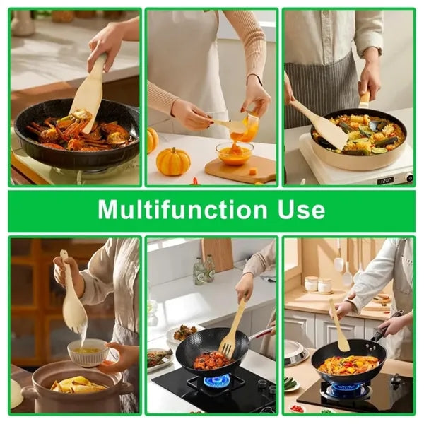 Bamboo Cooking Utensil Set