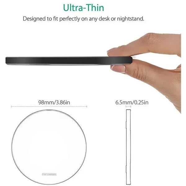 15W Wireless Charger Pad Fast Charging