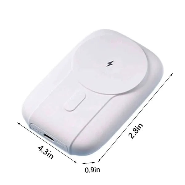 Magnetic Power Bank with Cables and Stand