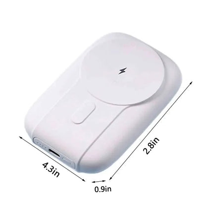 Magnetic Power Bank with Cables and Stand
