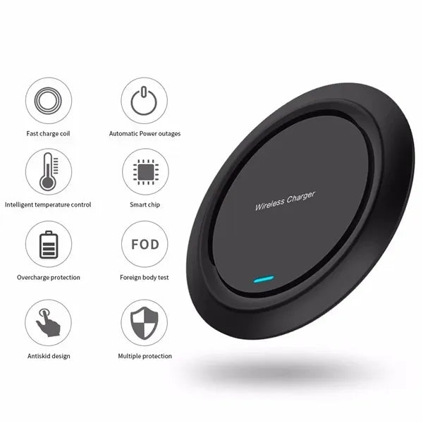 15W Wireless Charger Fast Charging Pad for iPhone