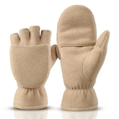 Winter Fingerless Convertible Gloves