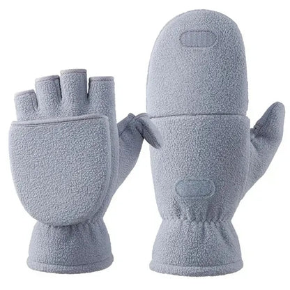 Winter Fingerless Convertible Gloves