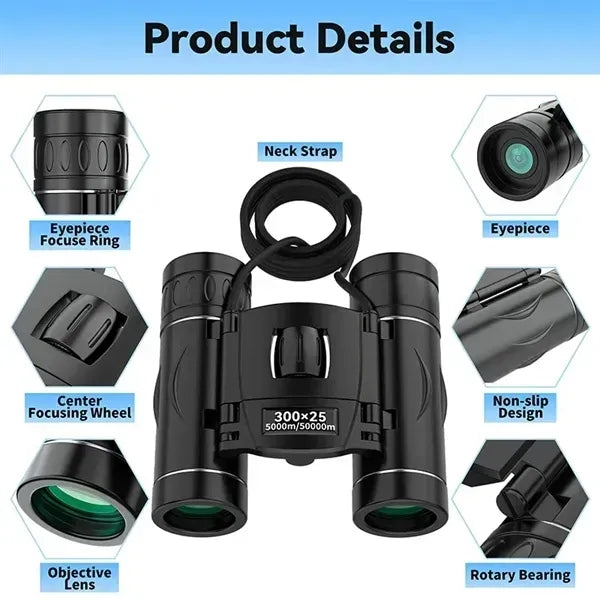300x25 Mini Pocket Binoculars