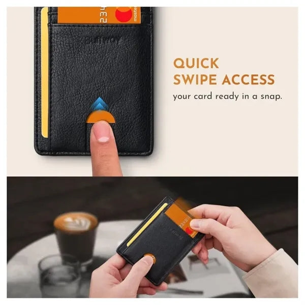 Minimalist Front Pocket Leather Wallets