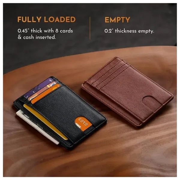 Minimalist Front Pocket Leather Wallets