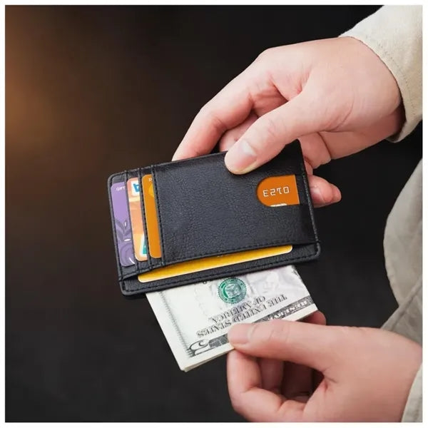 Minimalist Front Pocket Leather Wallets