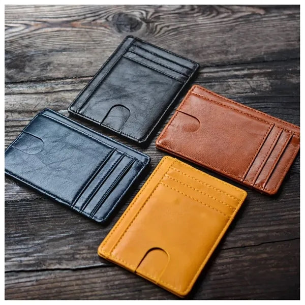 Minimalist Front Pocket Leather Wallets