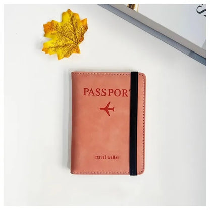 Leather Passport Holder Covers Case