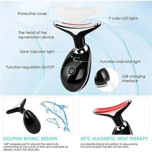 Color Neck Face Massager