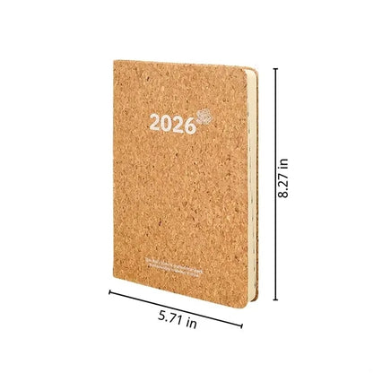 Portable eco-friendly business 2026 daily planner notebook