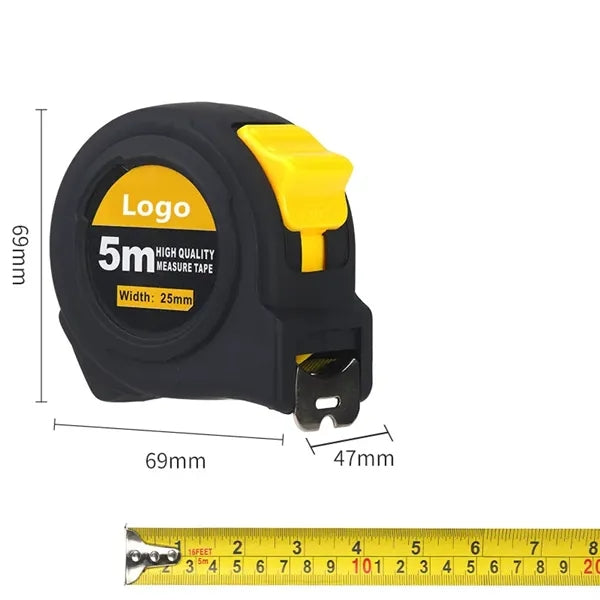 16 Feet/5 Meters Self-Locking Tape Measure