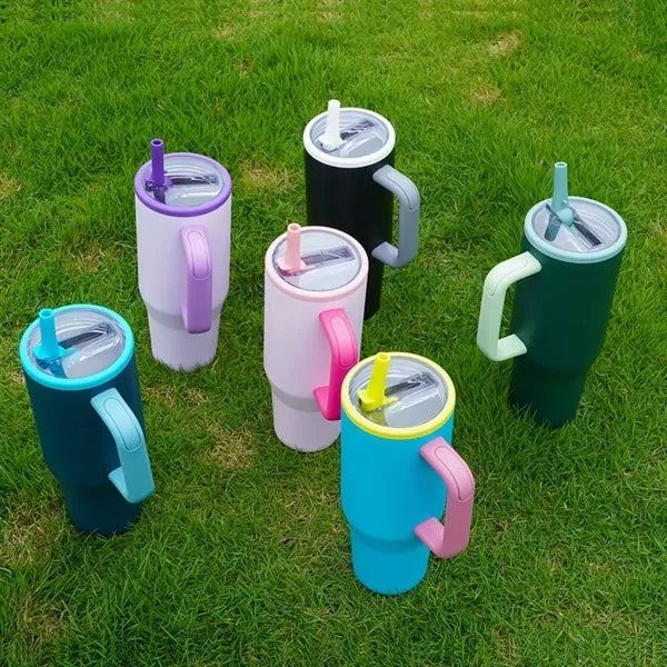 40oz travel leakproof stainless steel insulated car tumbler